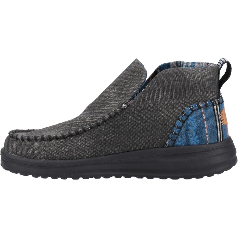 HEYDUDE Denny Stivali Neri In Cotone Da Donna