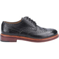 Cotswold Quenington Scarpe Stringate In Pelle Da Uomo Nere