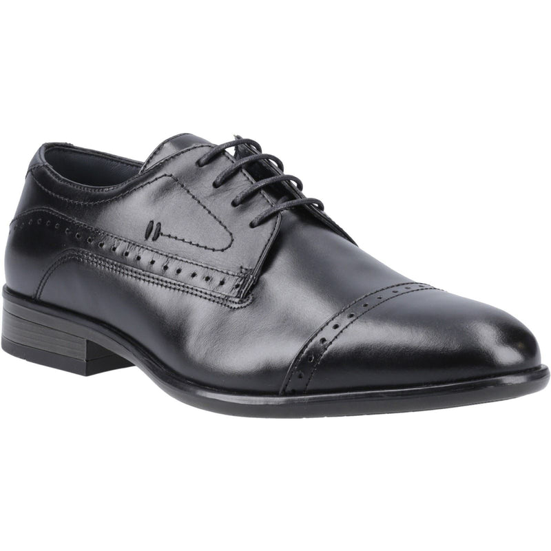 Pod Ralph Scarpe Oxford Nere In Pelle Da Uomo