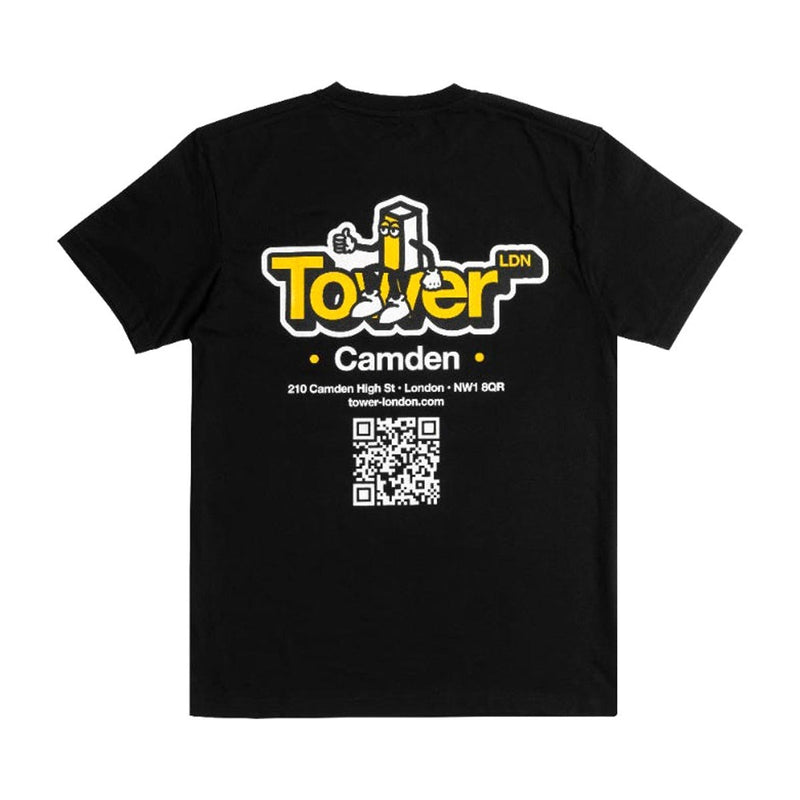 Maglietta Tower London Camden Nero