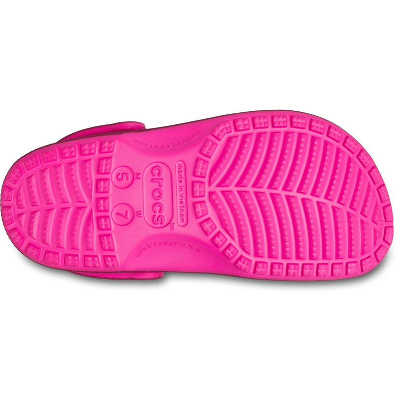 Crocs Classic Glitter Ciabatte Rosa Schiacciate In Termoplastica