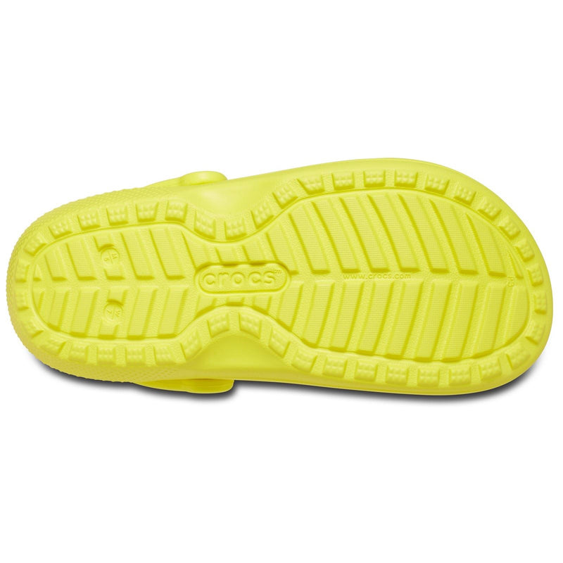 Crocs Classic Lined Clog Calzature Termoplastiche Giallo Cibernetico