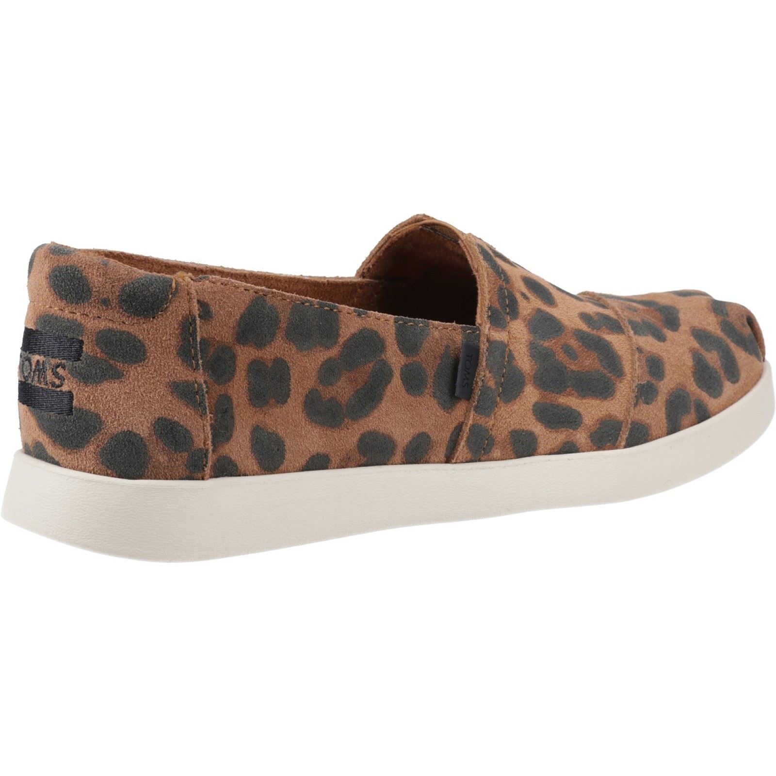 TOMS Alpargata Plus Espadrillas In Pelle Marrone Da Donna