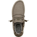 HEYDUDE Wally Sox Scarpe Da Barca Beige In Similpelle Da Uomo