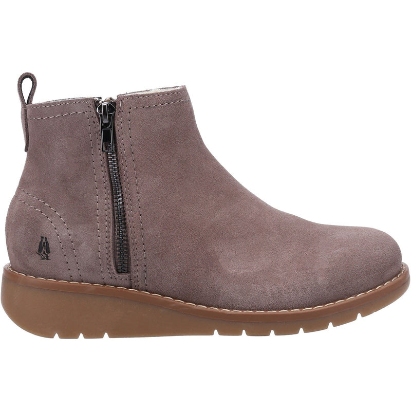 Hush Puppies Libby Stivali Da Donna Color Cammello In Camoscio