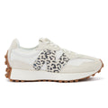 New Balance 327 Animal Print Sea Salt Donna White Trainer