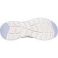 Skechers Flex Appeal 5.0 Cruising Thru Sneakers Da Donna In Tessuto Colore Malva/Azzurro