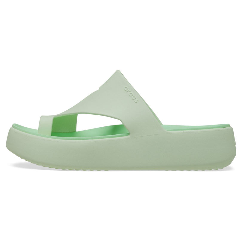 Crocs Getaway Platform Sandali Da Donna In Tinta Giada In Termoplastica