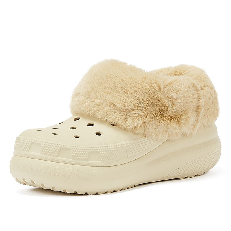 Crocs Zoccoli Comodi Beige Da Donna 