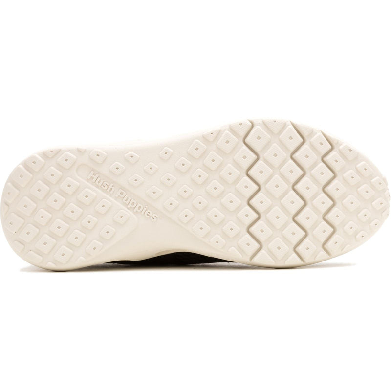 Hush Puppies Seventy8 Runner Sneakers Nere Da Donna In Camoscio