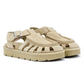Clarks Originals Meadow Buckle Sandali Beige In Camoscio Da Donna