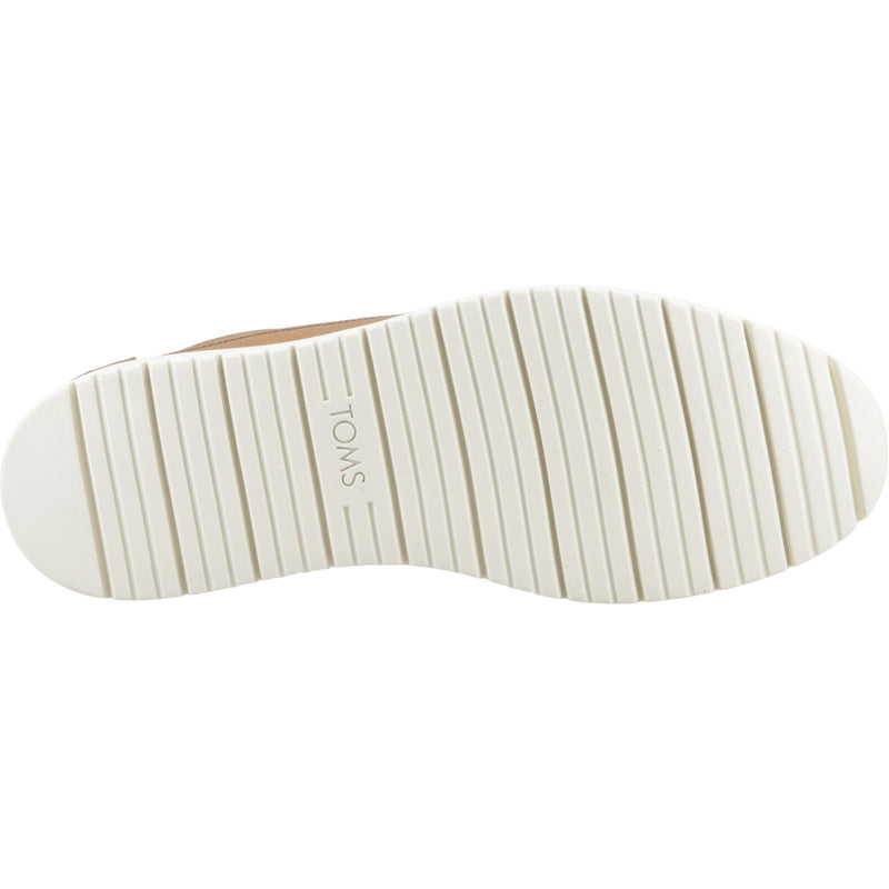 TOMS TRVL LITE Forrest Scarpe In Pelle Da Uomo Color Cuoio Con Lacci.