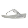 FitFlop Lulu Crystal Mix Sandali Argento Da Donna