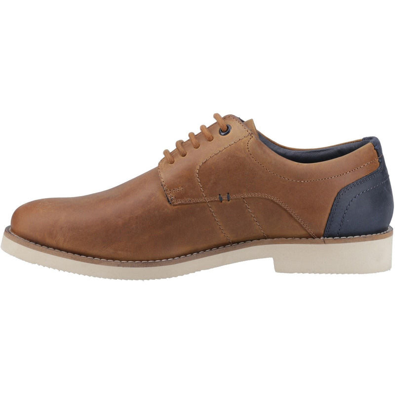 Pod Hampton Scarpe Stringate Da Uomo In Pelle Marrone.