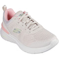 Skechers Skech-Air Dynamight 2.0 New Heights Scarpe Da Ginnastica Donna In Tessuto Naturale/Rosa