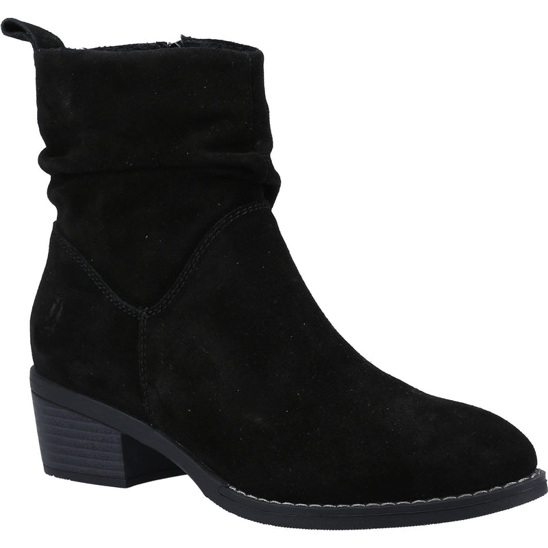 Hush Puppies Iris Stivali Da Donna In Pelle Scamosciata Neri