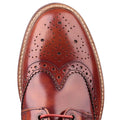 Base London Woburn Scarpe Brogue In Pelle Marrone Da Uomo