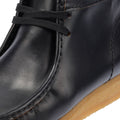 Clarks Originals Wallabee Stivali Da Uomo In Pelle Nera