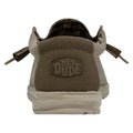 HEYDUDE Wally Sox Scarpe Da Barca Beige In Similpelle Da Uomo