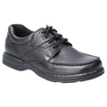 Hush Puppies Randall II Scarpe Stringate In Pelle Da Uomo Nere