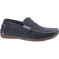 Hush Puppies Roscoe Scarpe Da Barca In Pelle Blu Scuro Da Uomo