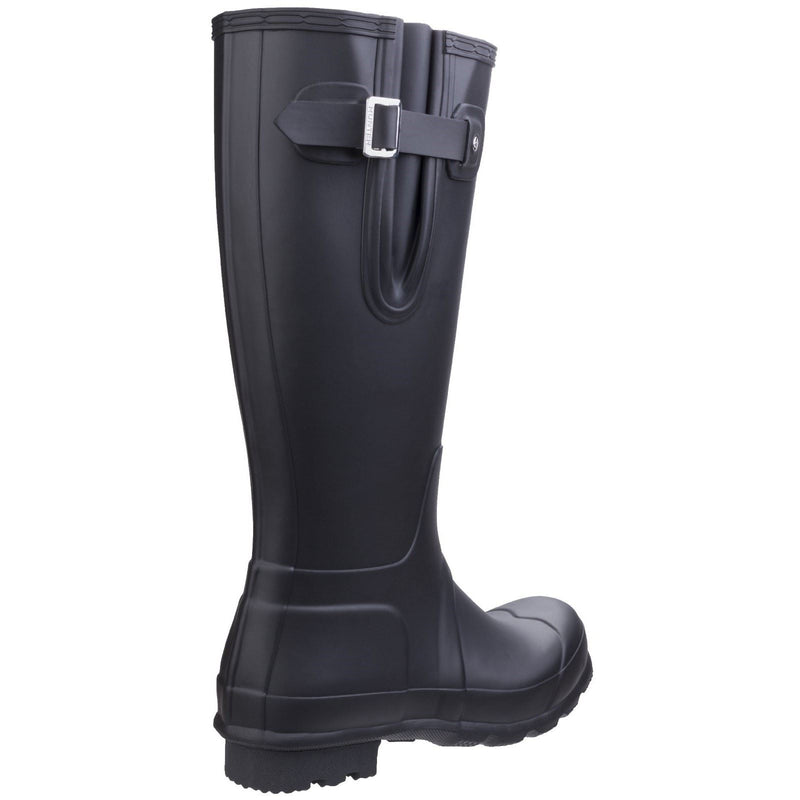 Hunter Original Side Adjustable Stivali Di Gomma Neri Da Uomo.