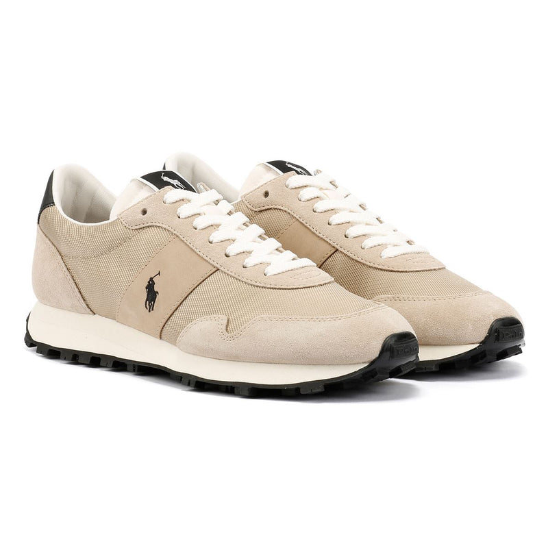 Ralph Lauren Trail 125 Scarpe Da Ginnastica Beige Da Uomo