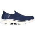 Skechers GO WALK 7 Easy On 2 Scarpe Da Ginnastica In Mesh Da Uomo, Blu Navy