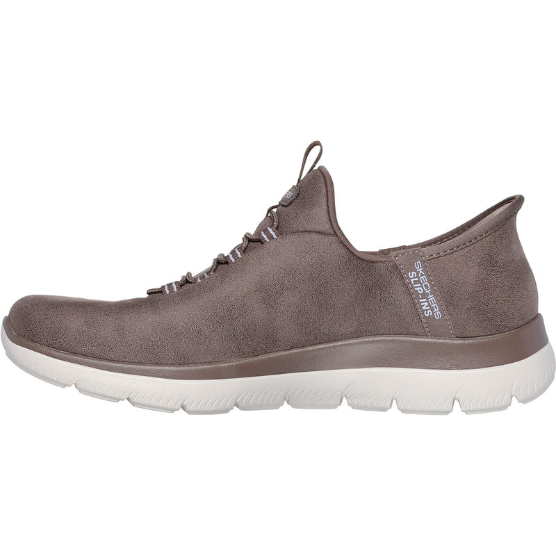 Skechers Summits Unknown Trail Sneakers Da Donna Marroni In Poliestere