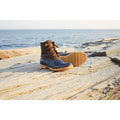 Sperry Saltwater Duck Stivali Di Gomma Color Cuoio/Marina In Ecopelle