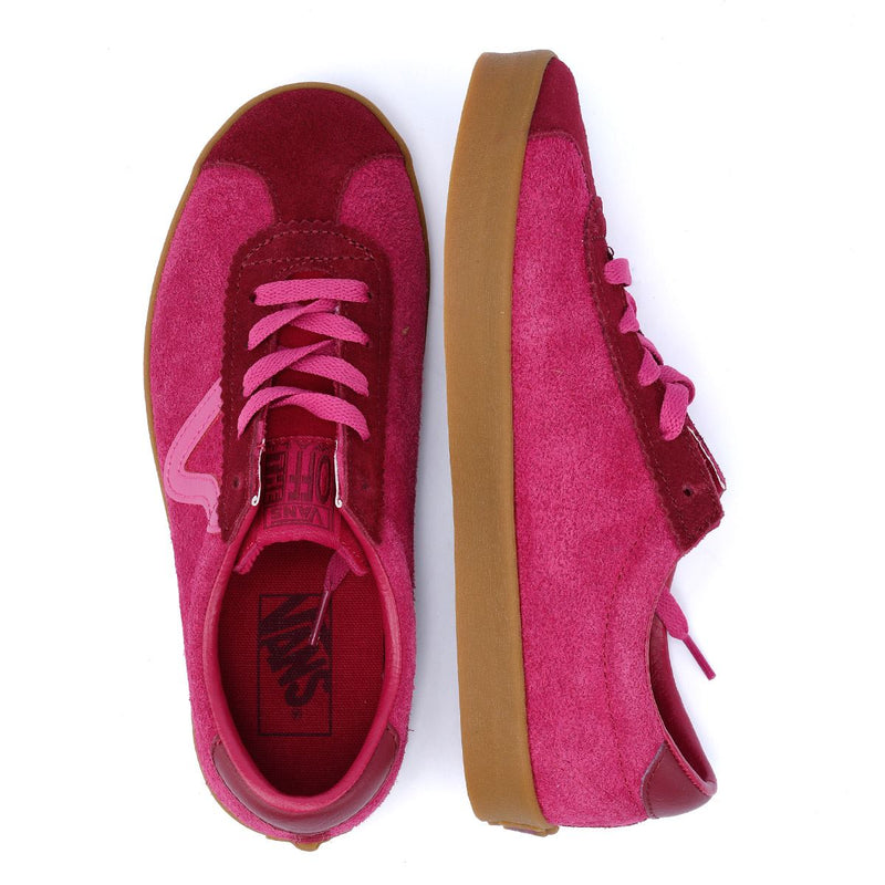 Vans Sport Low Sneakers Da Donna In Pelle Scamosciata Rosa