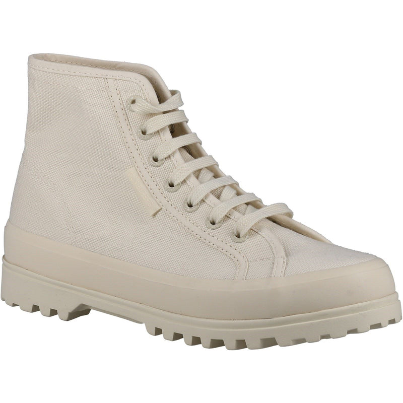 Superga 2341 Alpina Stivali Da Donna In Cotone Beige