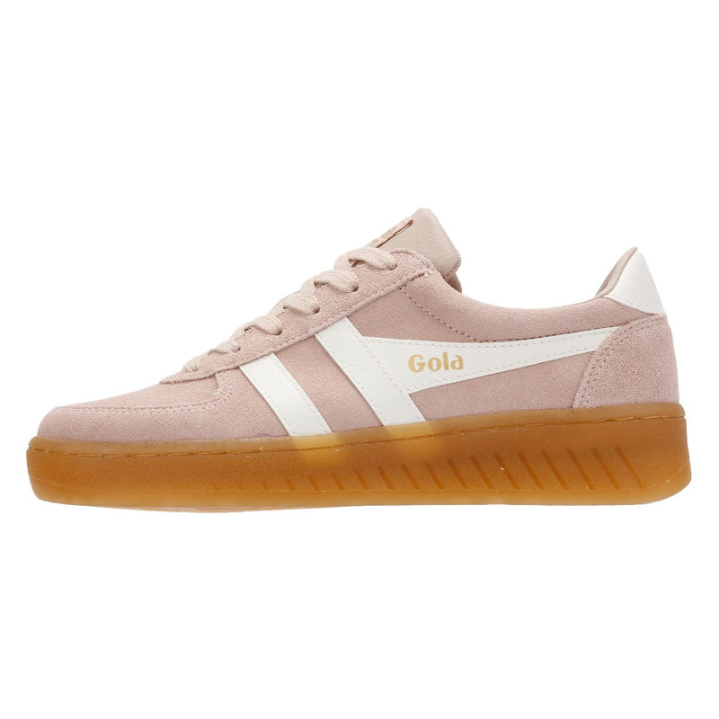 Gola Grandslam Sneakers Rosa In Camoscio Da Donna