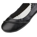 Hush Puppies Janessa Ballerine Nere Da Donna In Pelle