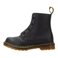 Dr. Martens 1460 Stivali Neri Con Zip Frontale Pascal