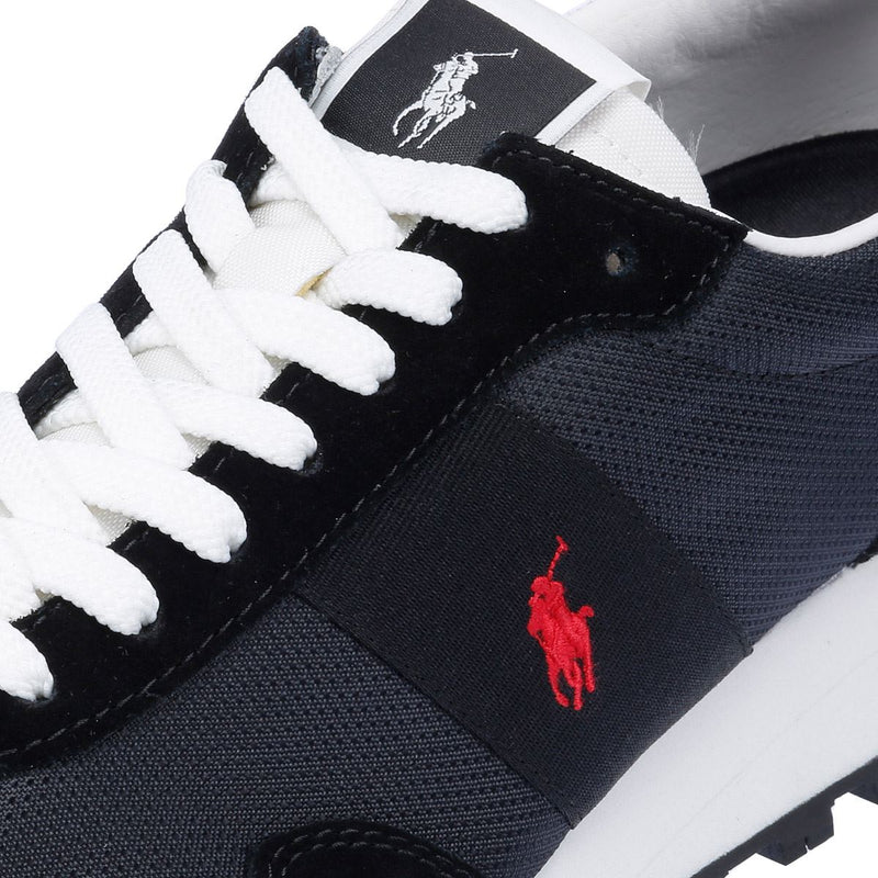 Ralph Lauren Trail 125 Sneakers Da Uomo In Pelle Nera