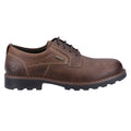 Cotswold Tadwick Scarpe Da Uomo Color Tan Scuro Con Lacci