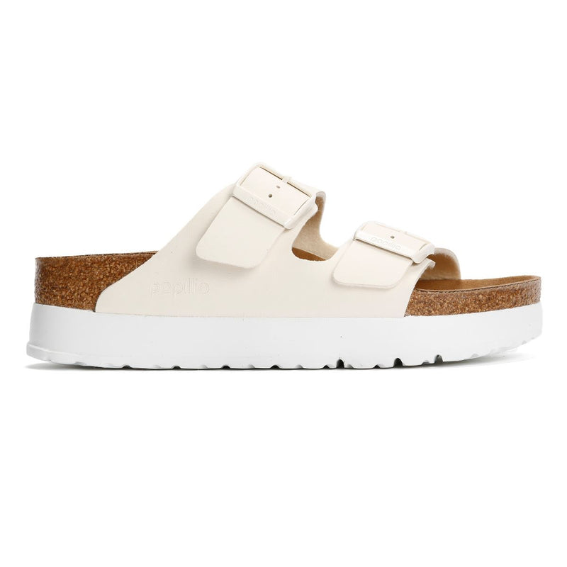 Birkenstock Arizona Flex Narrow Fit Sandali Bianchi Da Donna
