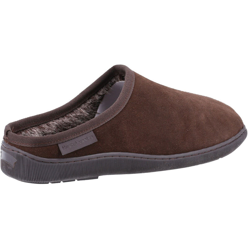 Hush Puppies Ashton Pantofole Marroni Da Uomo In Camoscio