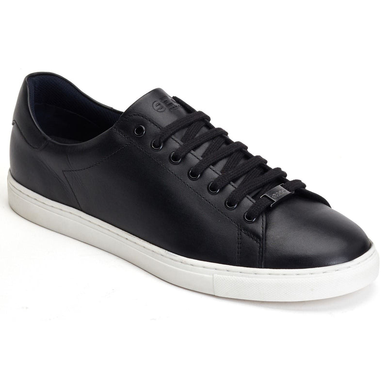 Base London Tucker Sneakers Da Uomo In Pelle Nera