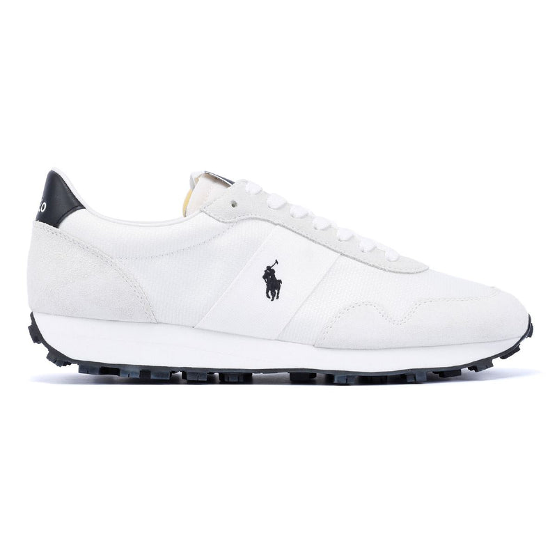 Ralph Lauren Trail 125 Sneakers Bianche Da Uomo In Pelle