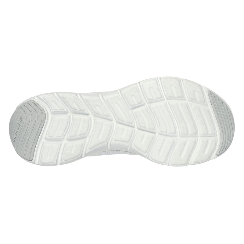 Skechers Flex Appeal 5.0 Uptake Calzature Da Ginnastica Bianche/Argento Da Donna