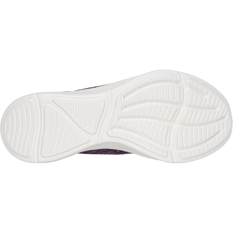 Skechers Relaxed Fit Sport Sneakers Da Donna In Poliestere Viola Scuro