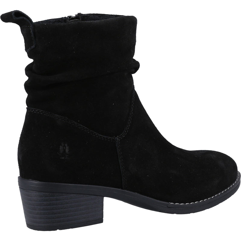 Hush Puppies Iris Stivali Da Donna In Pelle Scamosciata Neri