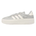 Adidas VL Court Bold Scarpe Da Ginnastica Grigie In Pelle Da Donna