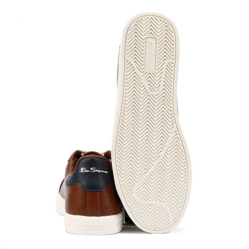 Ben Sherman Chase Scarpe Da Ginnastica Marroni Da Uomo