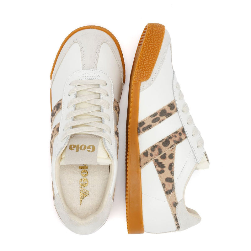 Gola Elan Scarpe Da Ginnastica Bianche In Pelle Da Donna