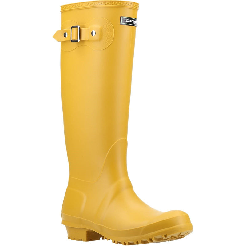 Cotswold Sandringham Stivali Di Gomma Color Senape In Pvc