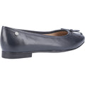 Hush Puppies Naomi Ballerine In Pelle Da Donna Blu Scuro