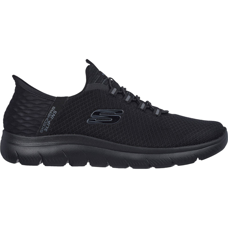 Skechers Slip-ins: Summits High Range Scarpe Da Ginnastica Nere Da Uomo In Sintetico